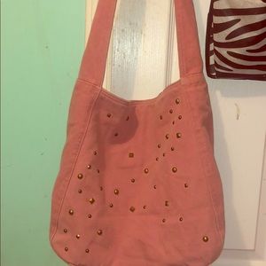 Old navy crossover bag pink with stones